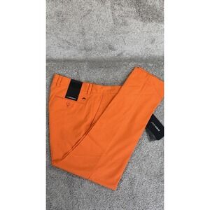 J Lindeberg Men's Vent Golf Pants, Lava Orange, Size 36 X 30, NWT